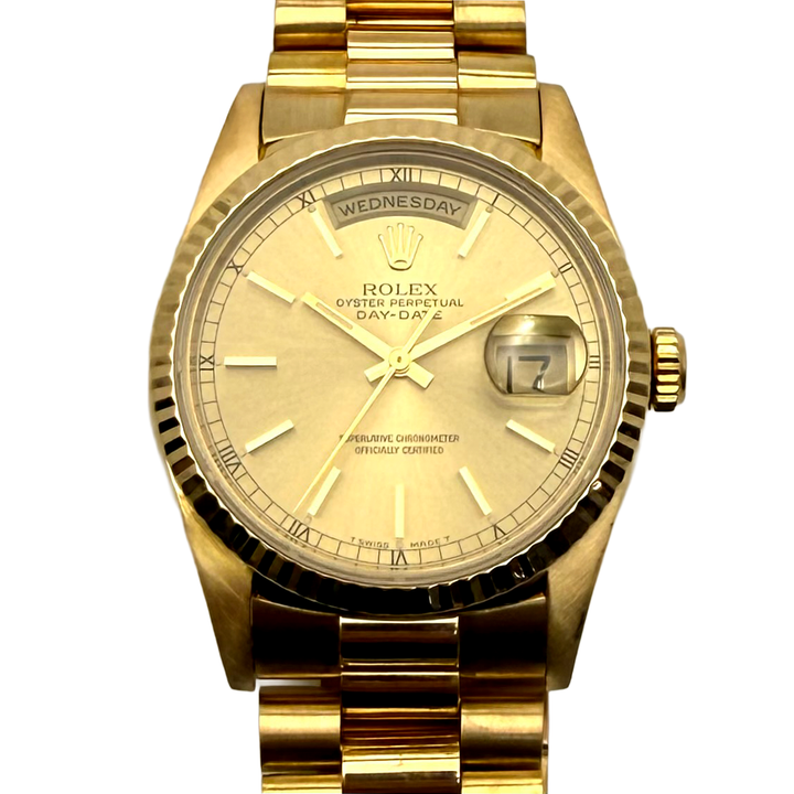 Rolex Oyster Perpetual Day Date 18K YG President 18238