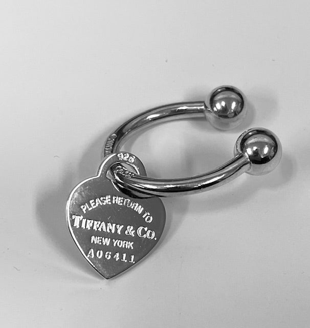 Tiffany & Co. Heart Tag Key Ring