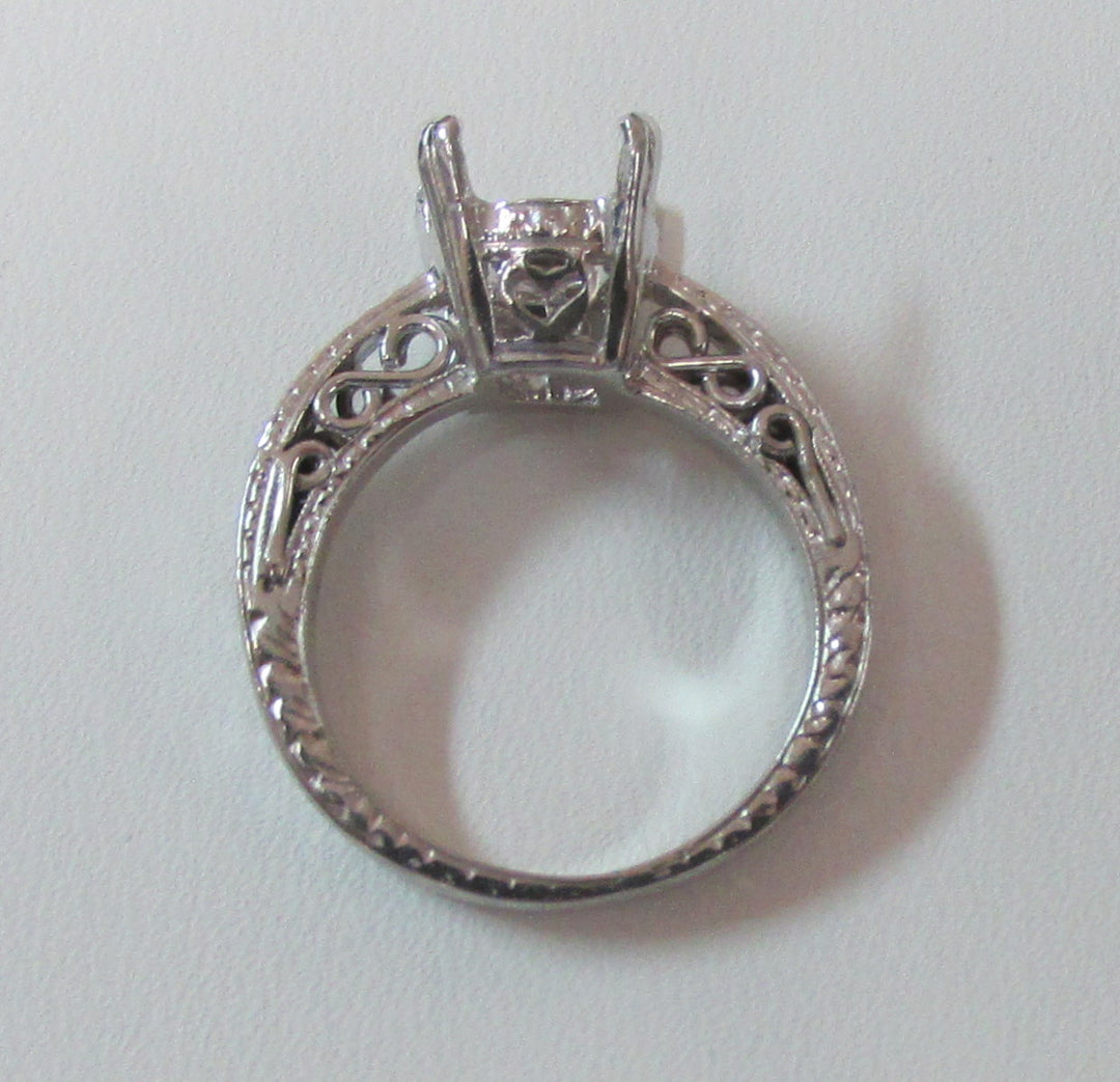 Tacori Platinum Semi Mounting