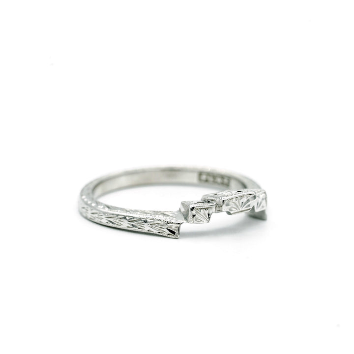 Tacori Diamond Platinum Wedding Ring Set