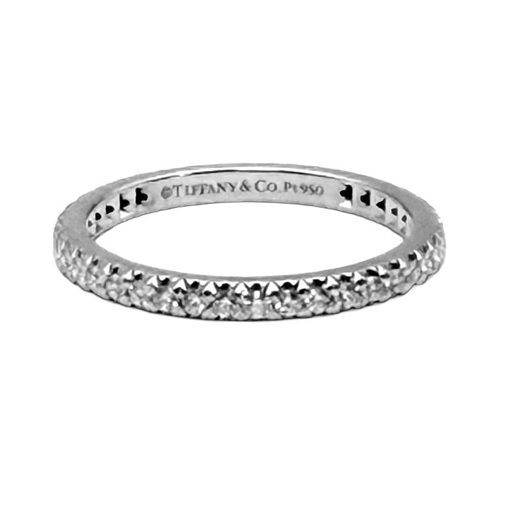 Tiffany & Co. Diamond Platinum Eternity Band
