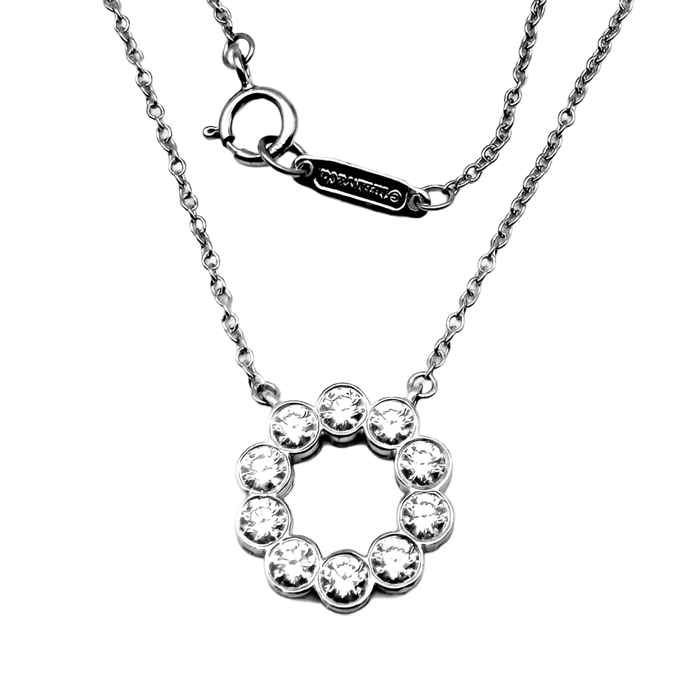 Tiffany & Co. Jazz Diamond Platinum Necklace