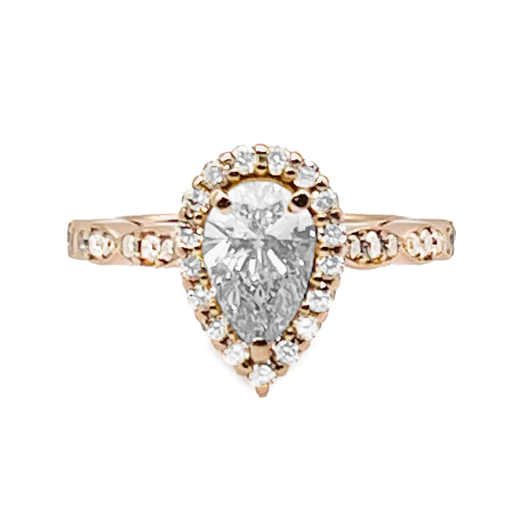 Diamond 14K Rose Gold Ring