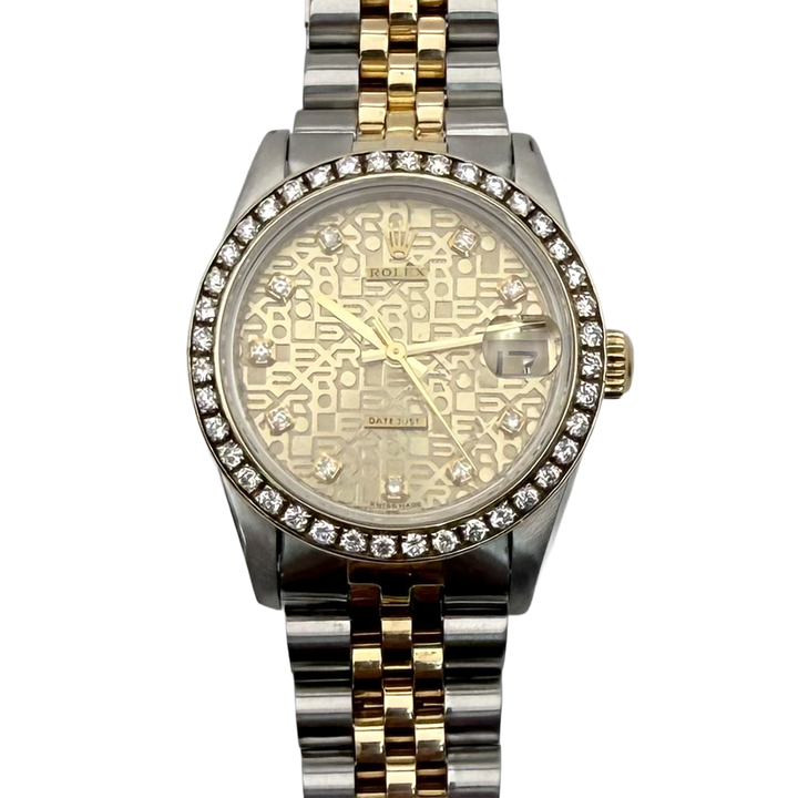 Rolex Date Just 18K & SS 31mm 78243