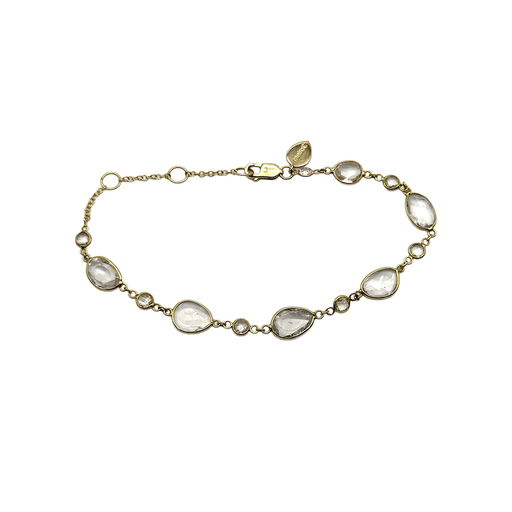 Meira T White Sapphire 14K YG Bracelet