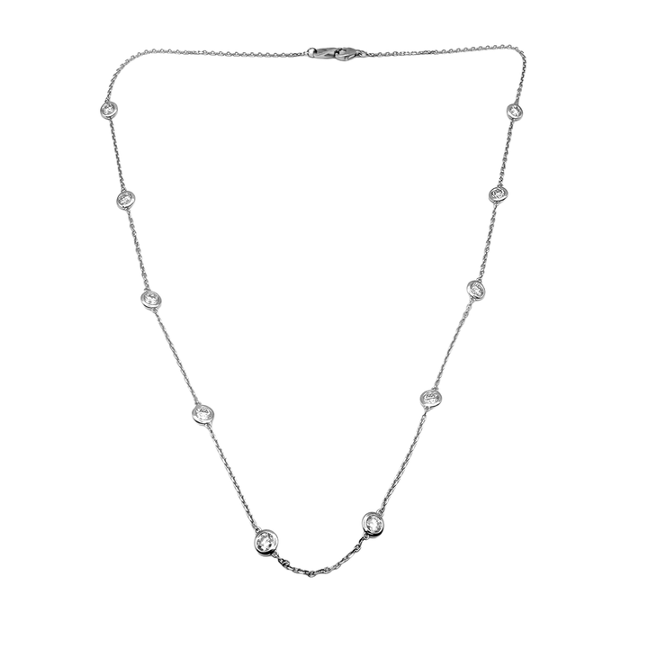 Diamonds By The Yard 14K White Gold Necklace