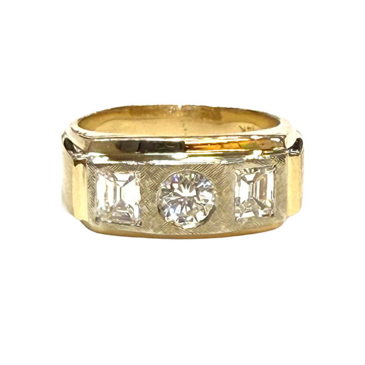 Diamond 14K Yellow Gold Ring