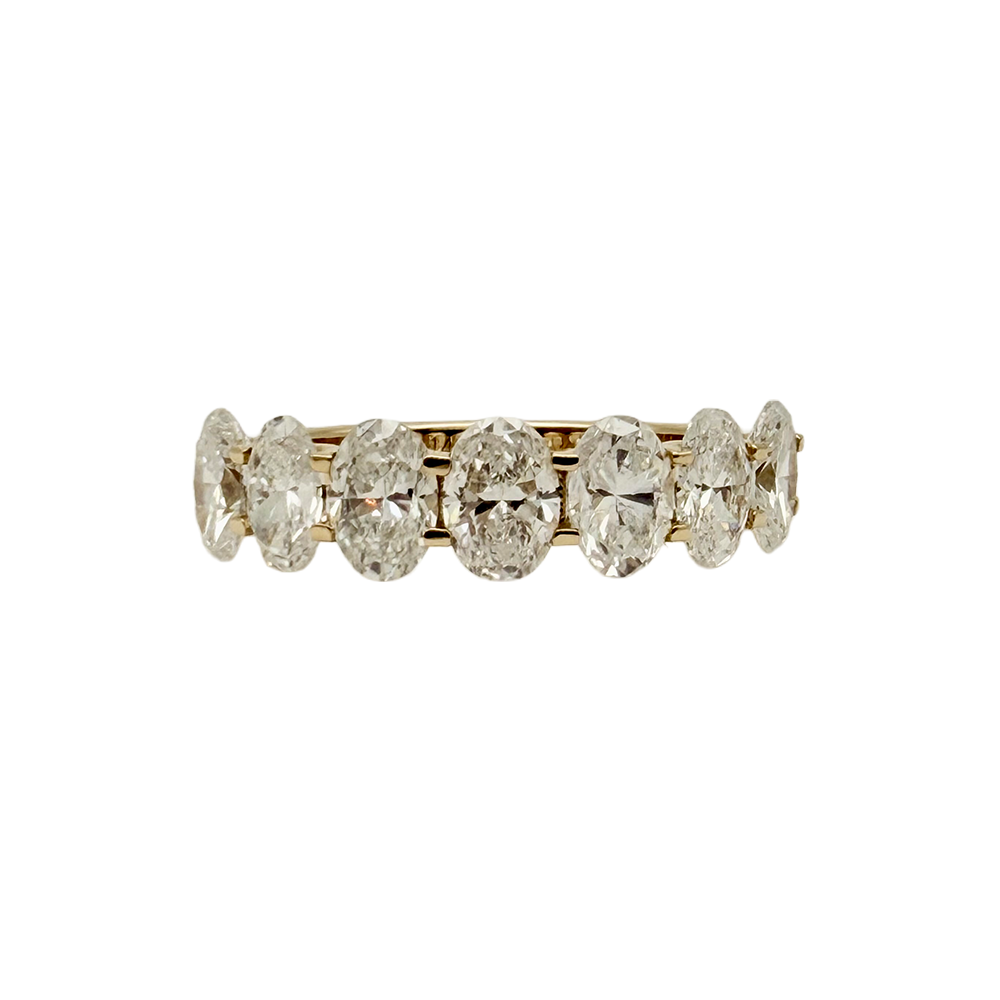 Lab Grown Diamond 14K YG Band Ring