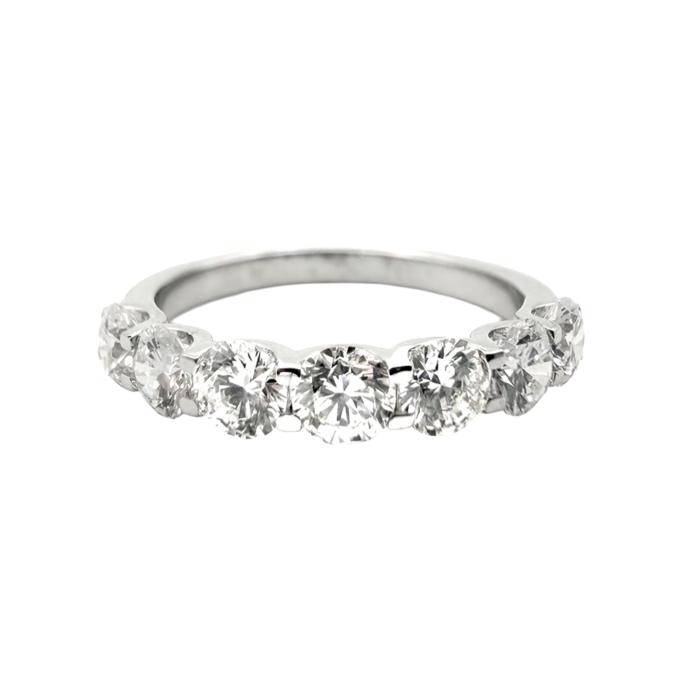 Lab Grown Diamond 14K WG Band Ring