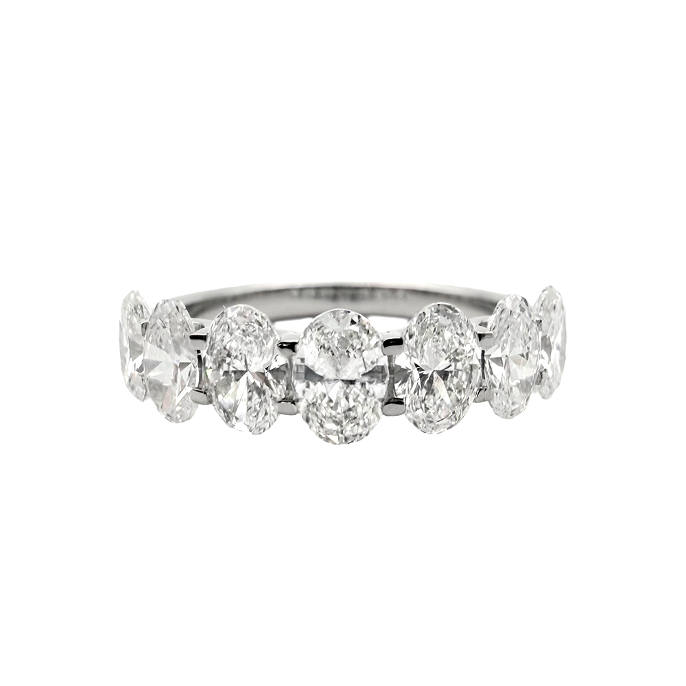 Lab Grown Diamond 14K WG Band Ring