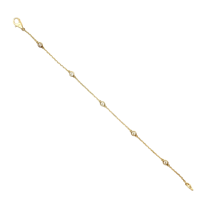 Diamonds By The Yard 14K YG Bracelet