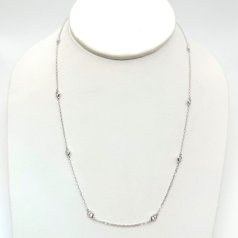 Diamonds By The Yard 14K WG Necklace