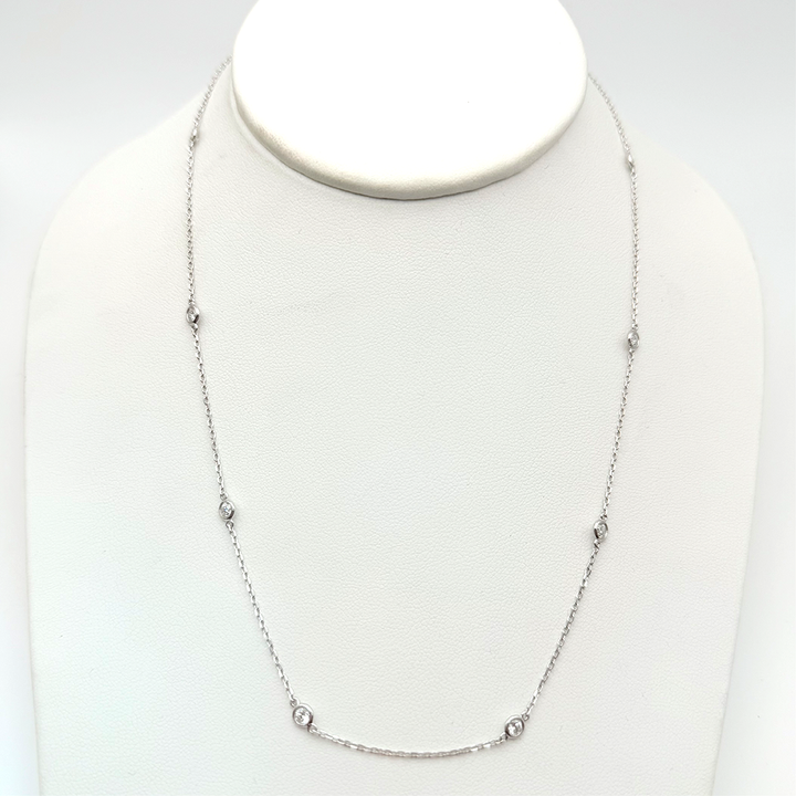 Diamonds By The Yard 14K WG Necklace