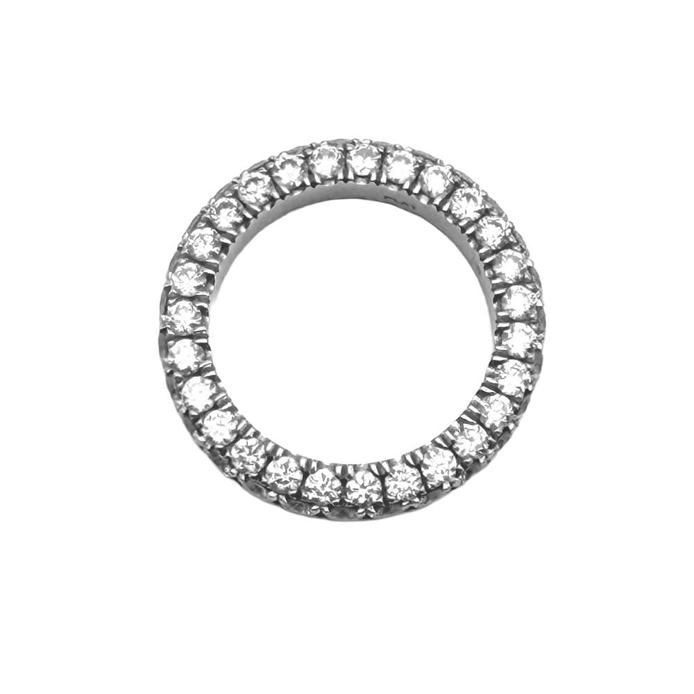 Lab Grown Diamond Platinum Eternity Band
