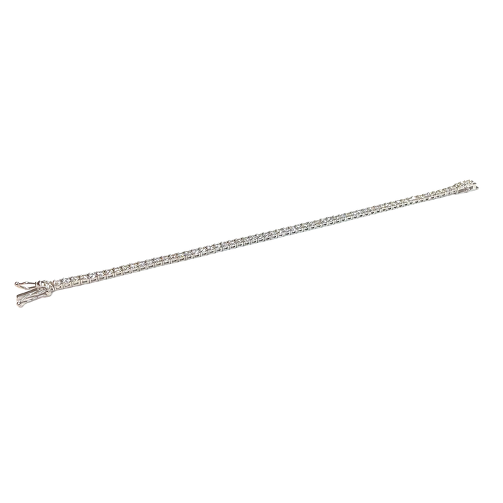 Diamond 14K WG Tennis Bracelet 4.20 Carats
