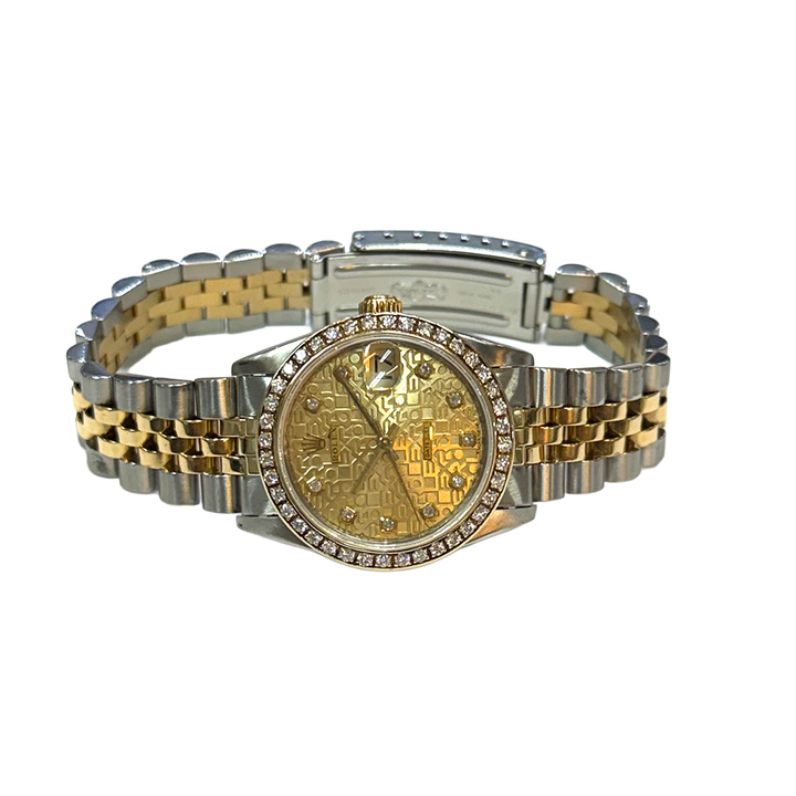 Rolex Date Just 18K & SS 31mm 78243