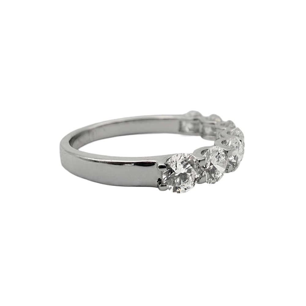 Lab Grown Diamond 14K WG Band Ring