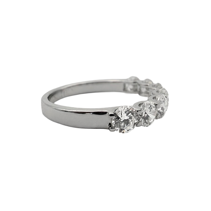 Lab Grown Diamond 14K WG Band Ring