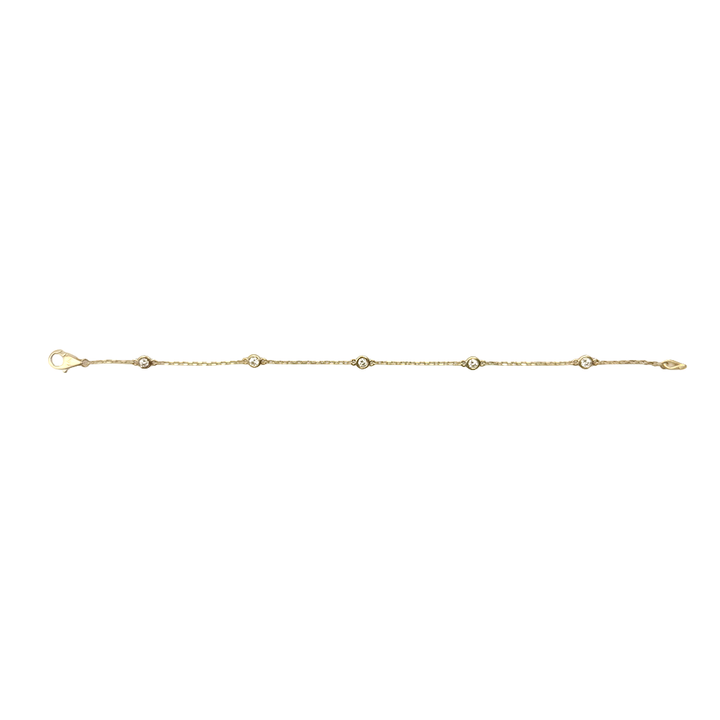 Diamonds By The Yard 14K YG Bracelet