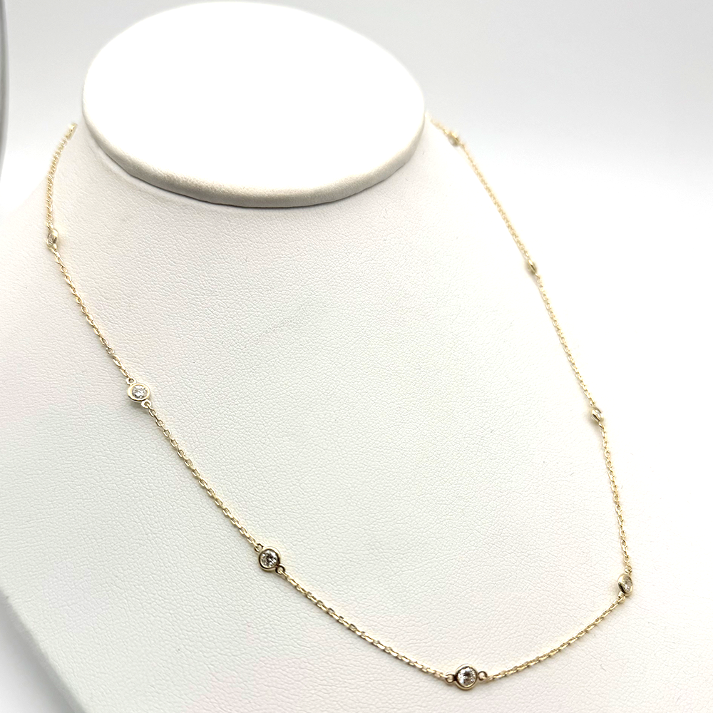 Diamonds By The Yard 14K YG Necklace