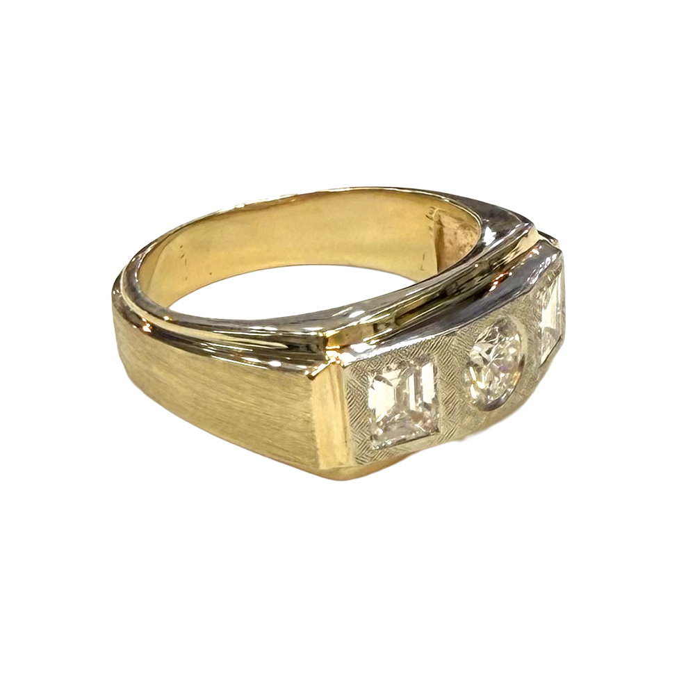 Diamond 14K Yellow Gold Ring
