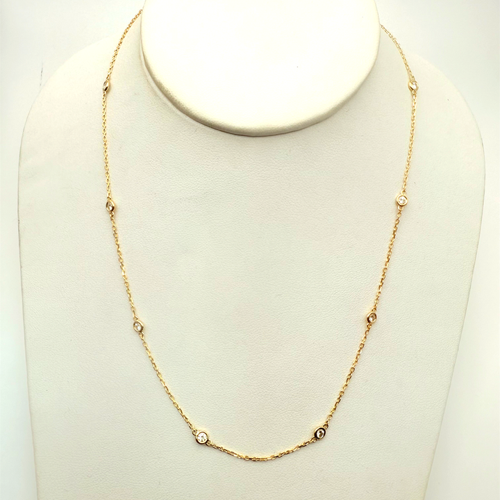 Diamonds By The Yard 14K YG Necklace