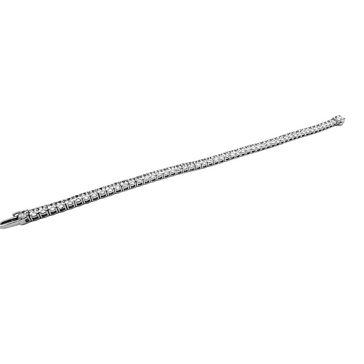Lab Grown Diamond 14K White Gold Bracelet