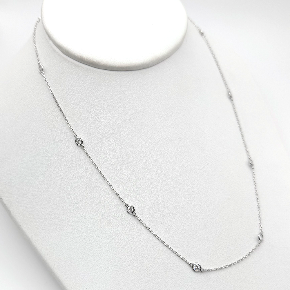 Diamonds By The Yard 14K WG Necklace