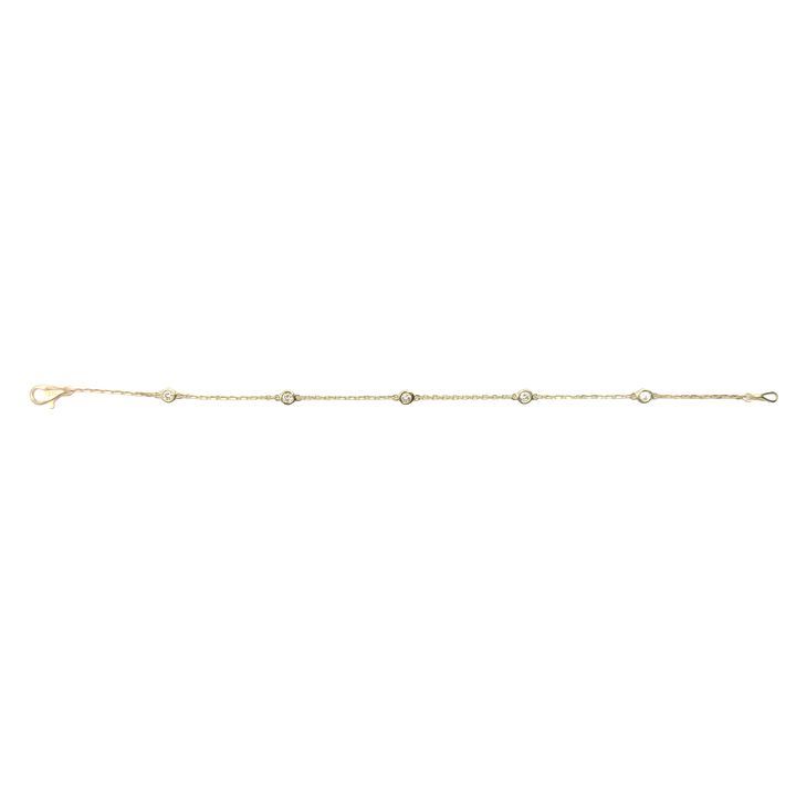 Diamonds By The Yard 14K YG Bracelet