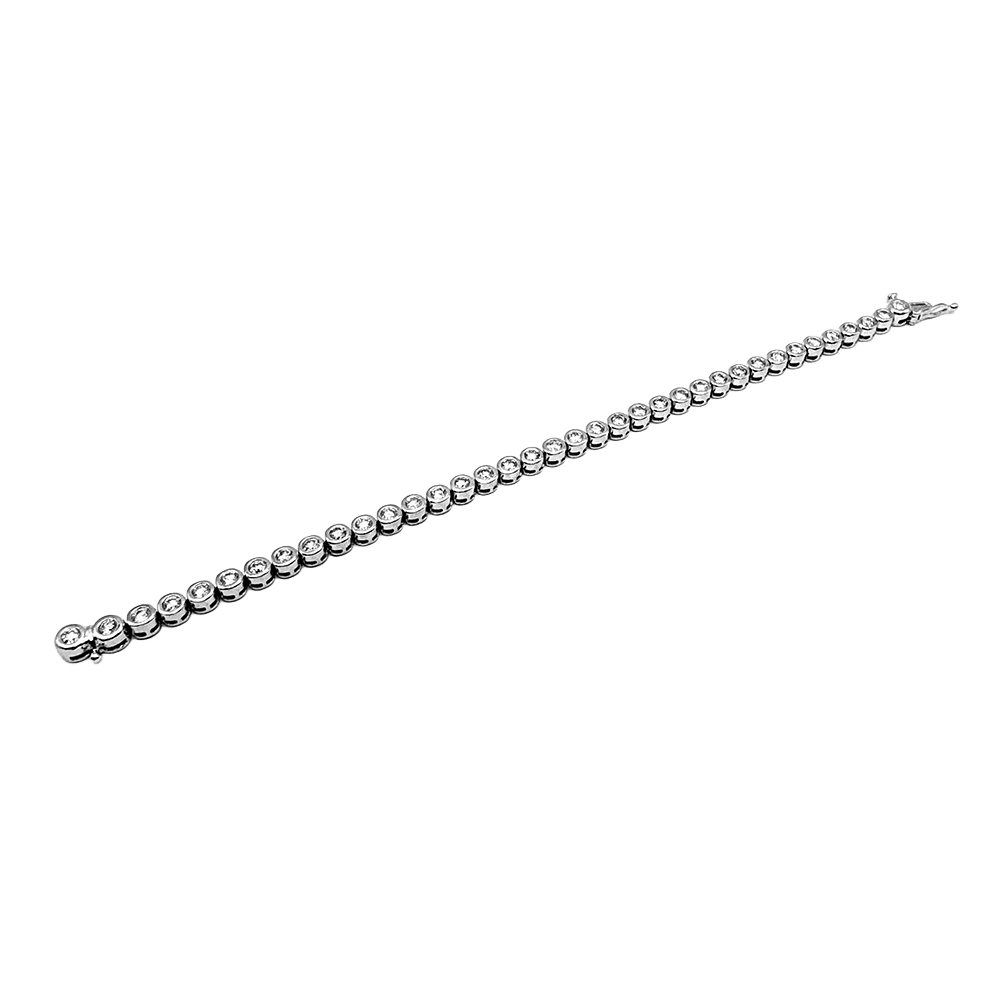 Diamond 14K White Gold Bracelet