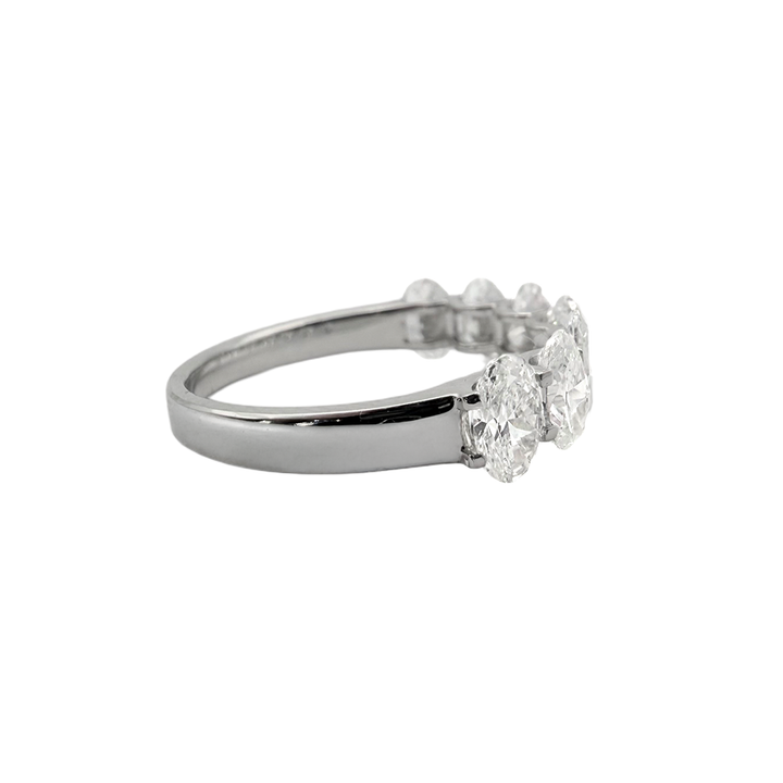 Lab Grown Diamond 14K WG Band Ring