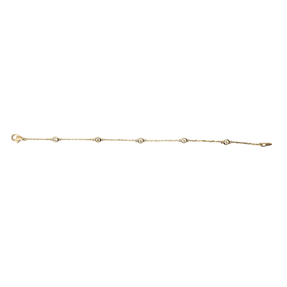 Diamonds By The Yard 14K YG Bracelet