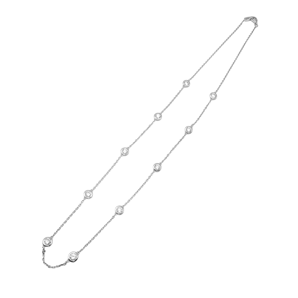 Diamonds By The Yard 14K White Gold Necklace