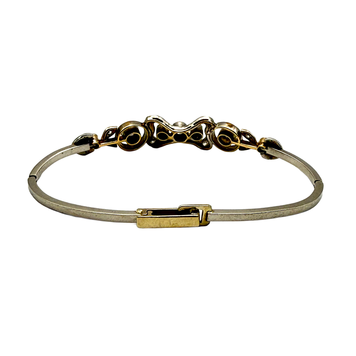 Victorian Diamond Platinum & White Gold Bracelet
