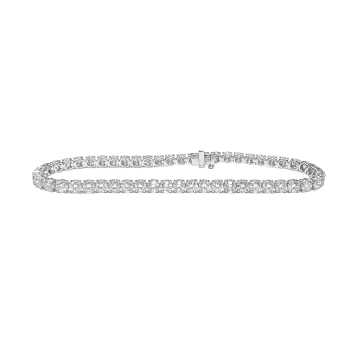 Diamond 14K White Gold Tennis Bracelet