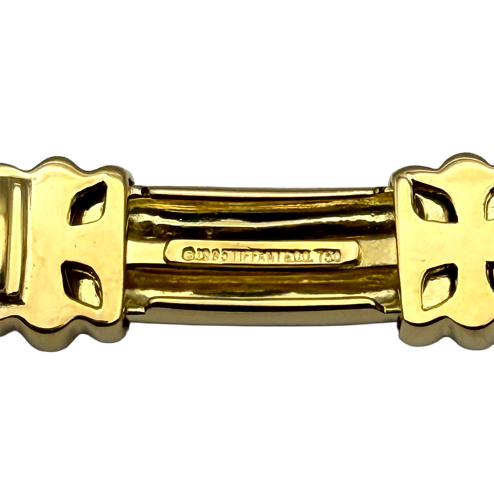 Tiffany & Co. Atlas 18K Yellow Gold Bracelet