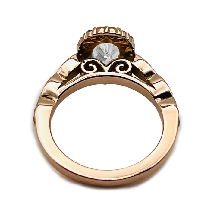 Diamond 14K Rose Gold Ring