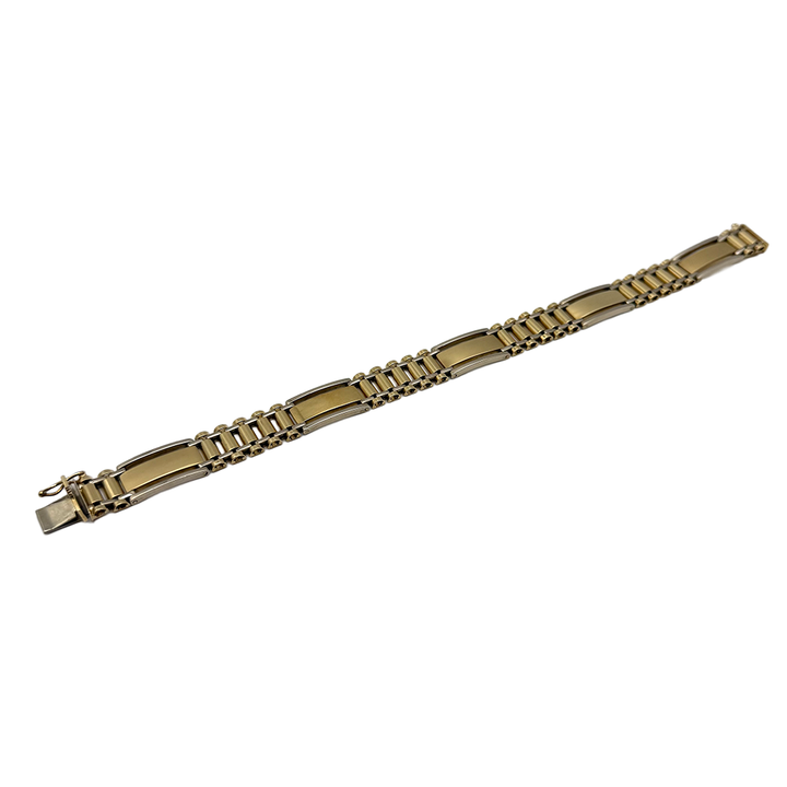 14 Karat Yellow Gold Link Bracelet