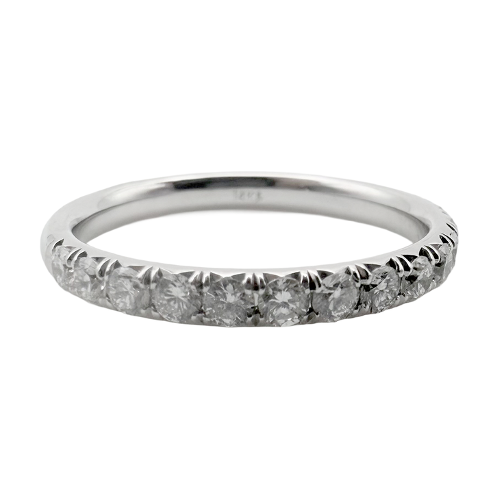 Diamond 14K WG Band Ring