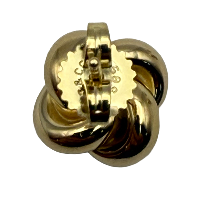 Tiffany & Co. 14K Yellow Gold Knot Stud Earrings