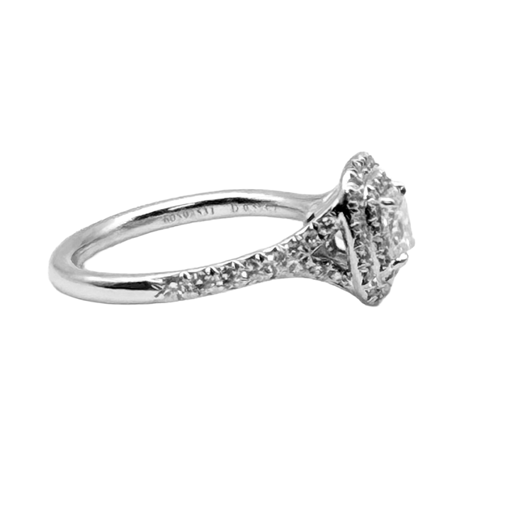 Tiffany & Co. Diamond Platinum Engagement/Wedding Ring