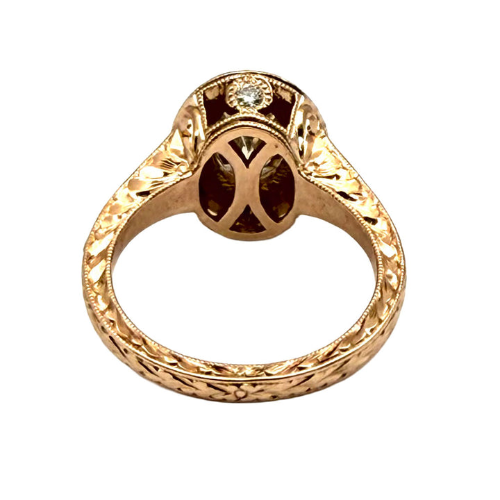 Diamond 14K Rose Gold Ring