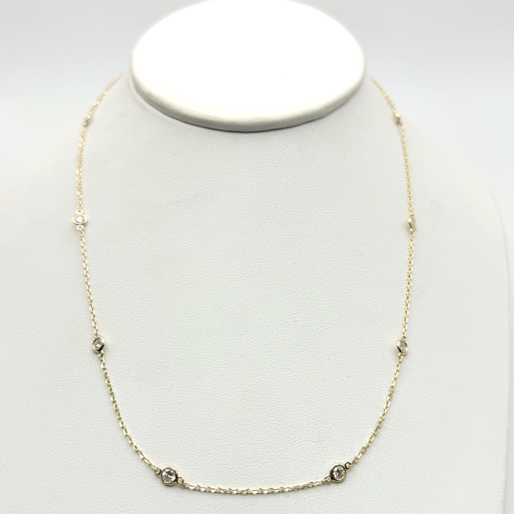 Diamonds By The Yard 14K YG Necklace