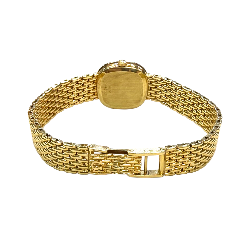 Omega 14K Yellow Gold & Diamond Lady's Wristwatch