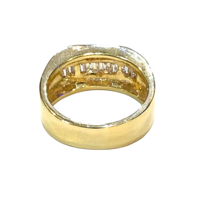 Diamond 14K Yellow Gold Band Style Ring