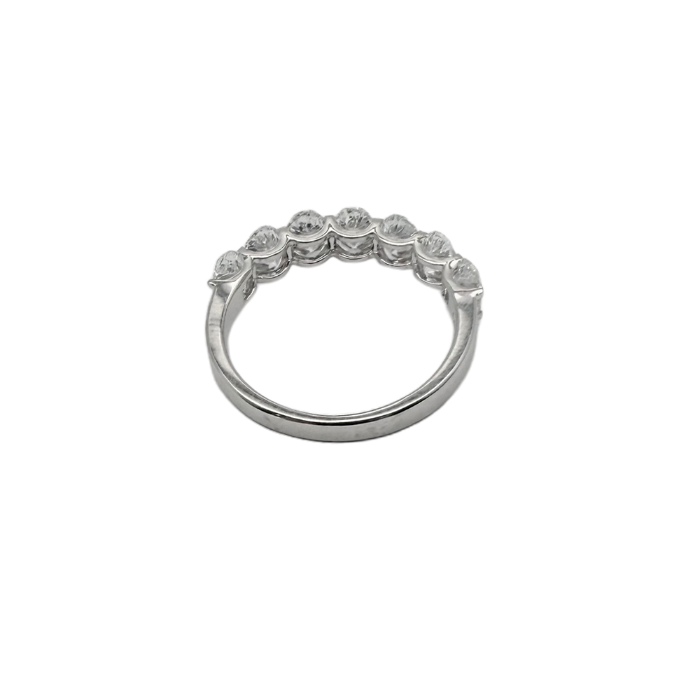 Lab Grown Diamond 14K WG Band Ring