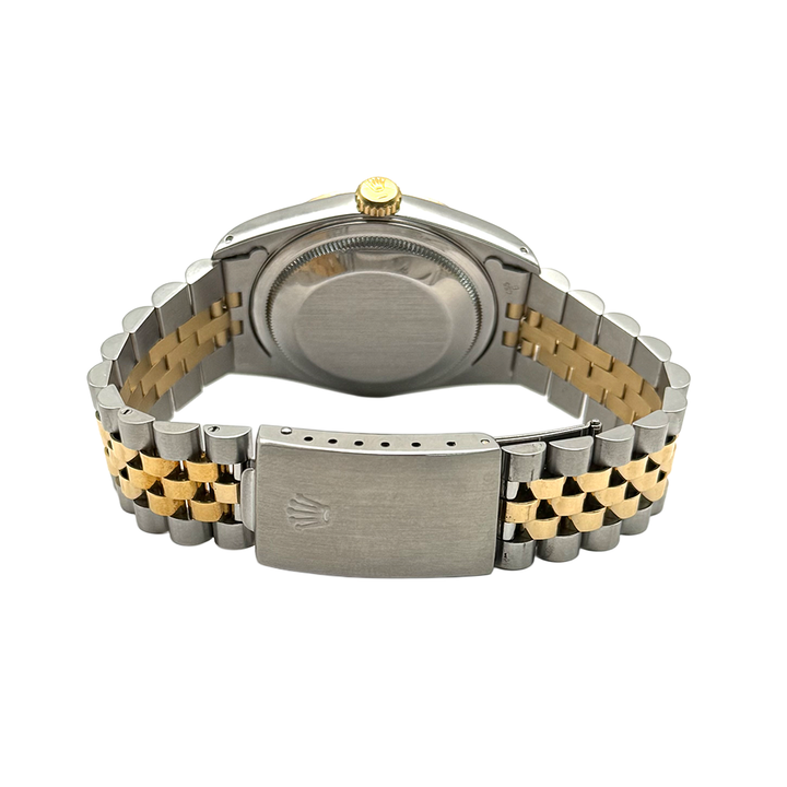 Rolex Date Just Two Tone Wristwatch 16233