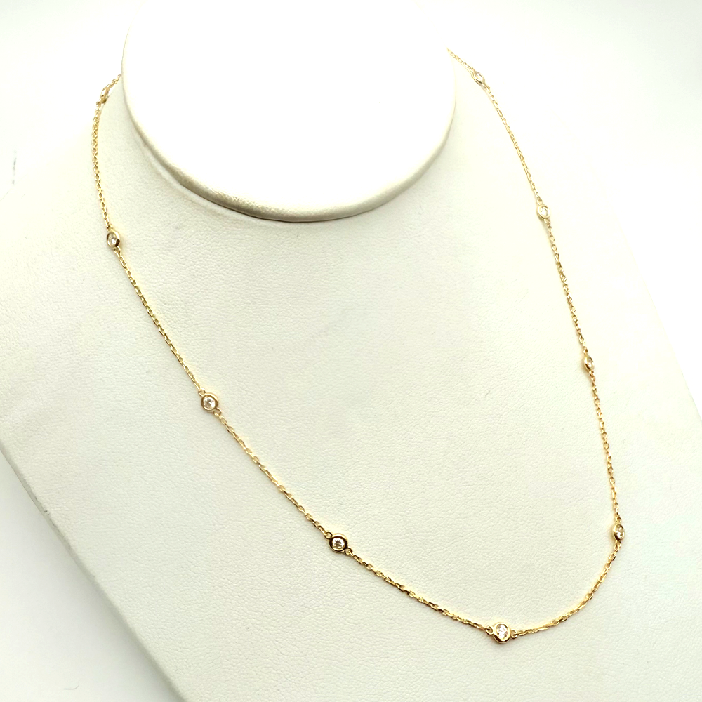 Diamonds By The Yard 14K YG Necklace