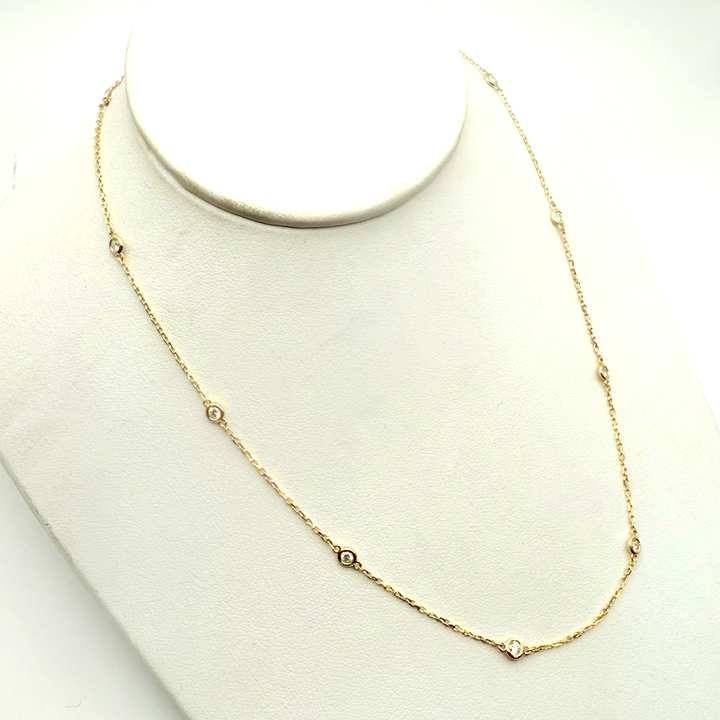 Diamonds By The Yard 14K YG Necklace