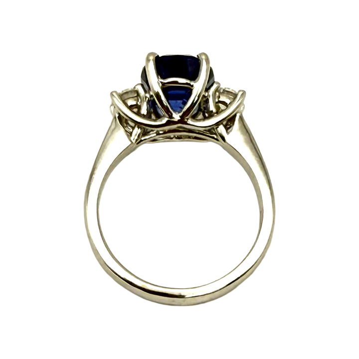 Tanzanite Diamond 14K White Gold Ring